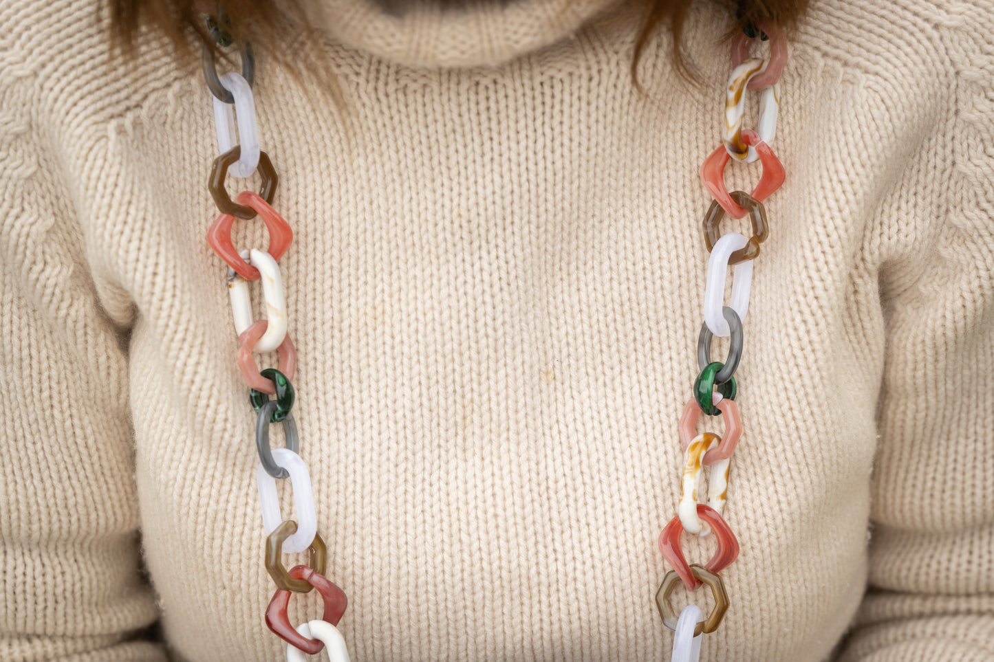 Ophelia Multi Coloured Cross Body Chain